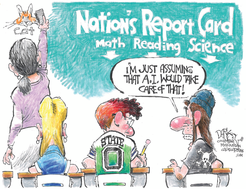 Nations grades going down