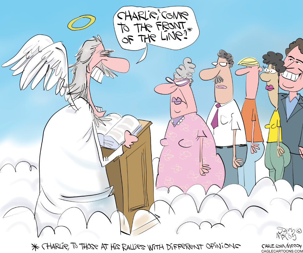 Charlie Kirk In Heaven