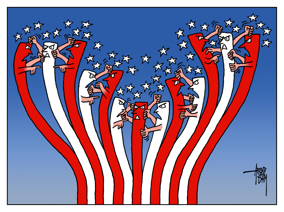 divided USA