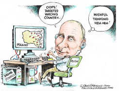 RUSSIAN DRONES IN POLAND by Dave Granlund