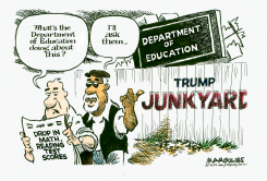 MATH, READING TEST SCORES DROP by Jimmy Margulies