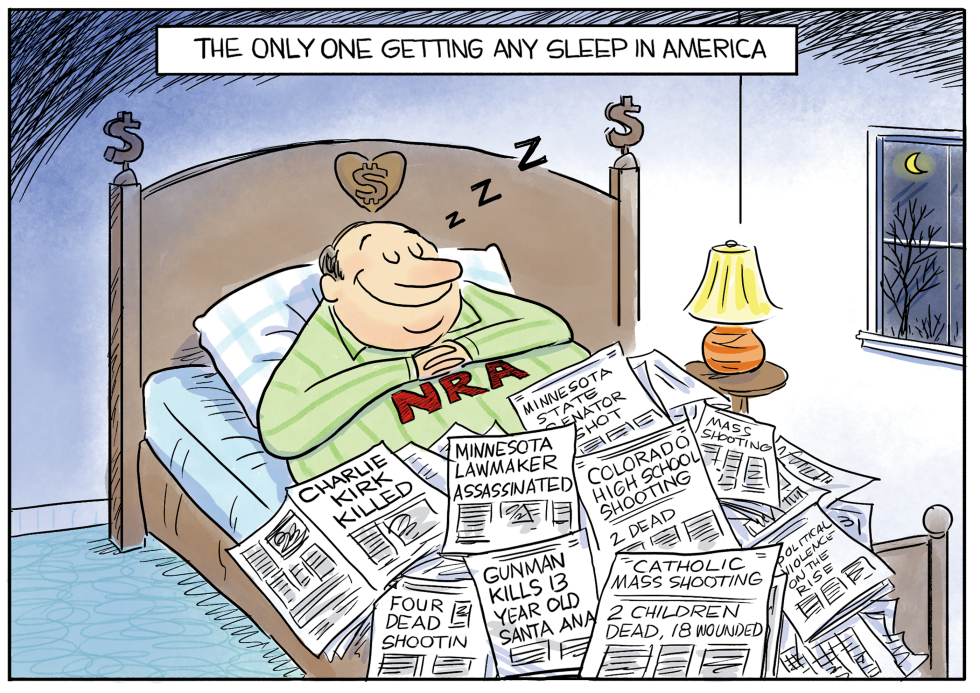 NRA Sleeps Soundly