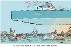 RISING TIDE LEAVES WORKERS BEHIND by R.J. Matson