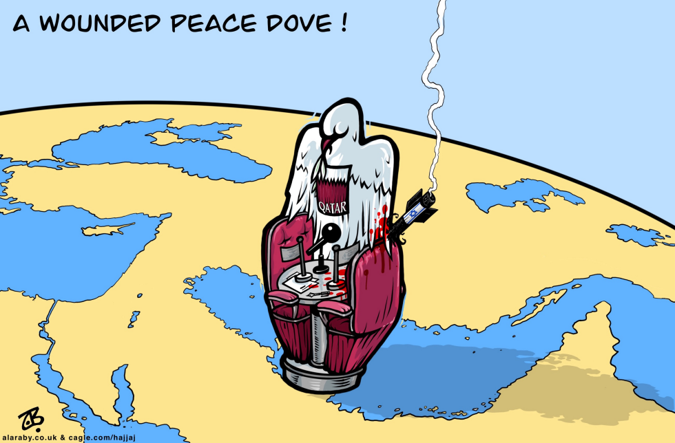 Israel Strikes Qatar Dove Talks Peace