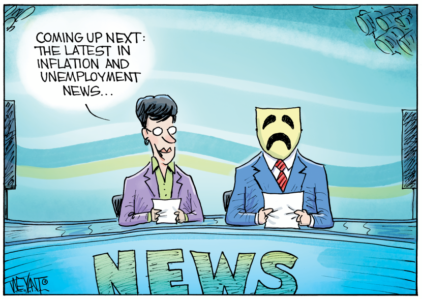 News anchors brace for grim inflation and unemployment update