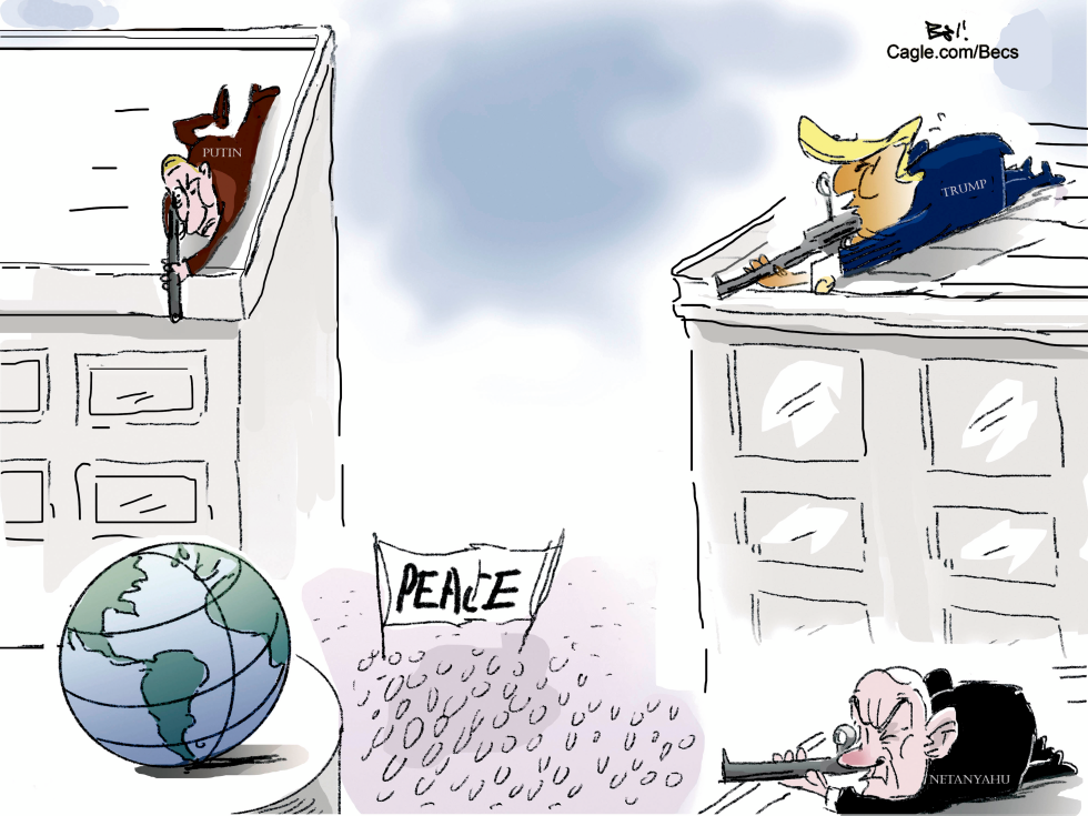 Snipers against democracies
