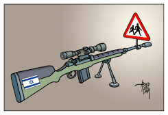 SHOOTING AT CHILDREN by Arend van Dam