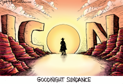 GOODNIGHT SUNDANCE by Joe Heller