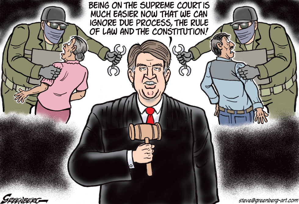 Supreme Court work is easier without due process