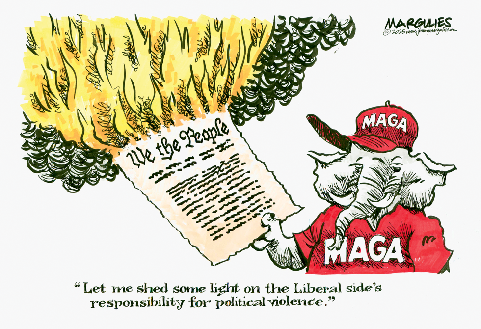 Blame for political violence