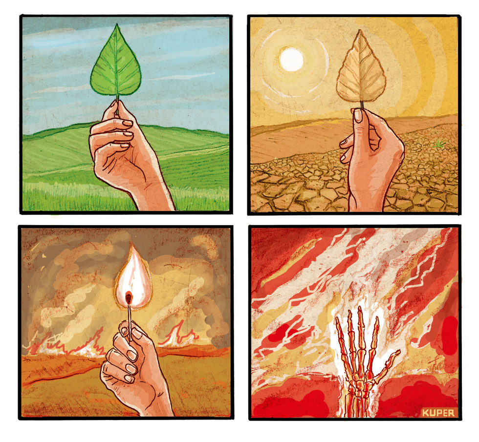 Flash Droughts, Flash Fires