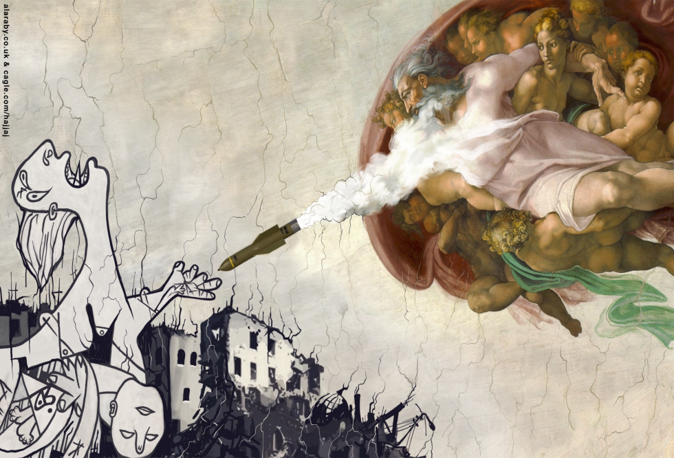 God of Guernica War Crimes Genocide Adam