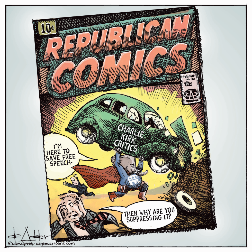 Republicans believe in free speech