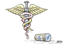 POLITICS SWALLOWS SCIENCE AT THE CDC by R.J. Matson