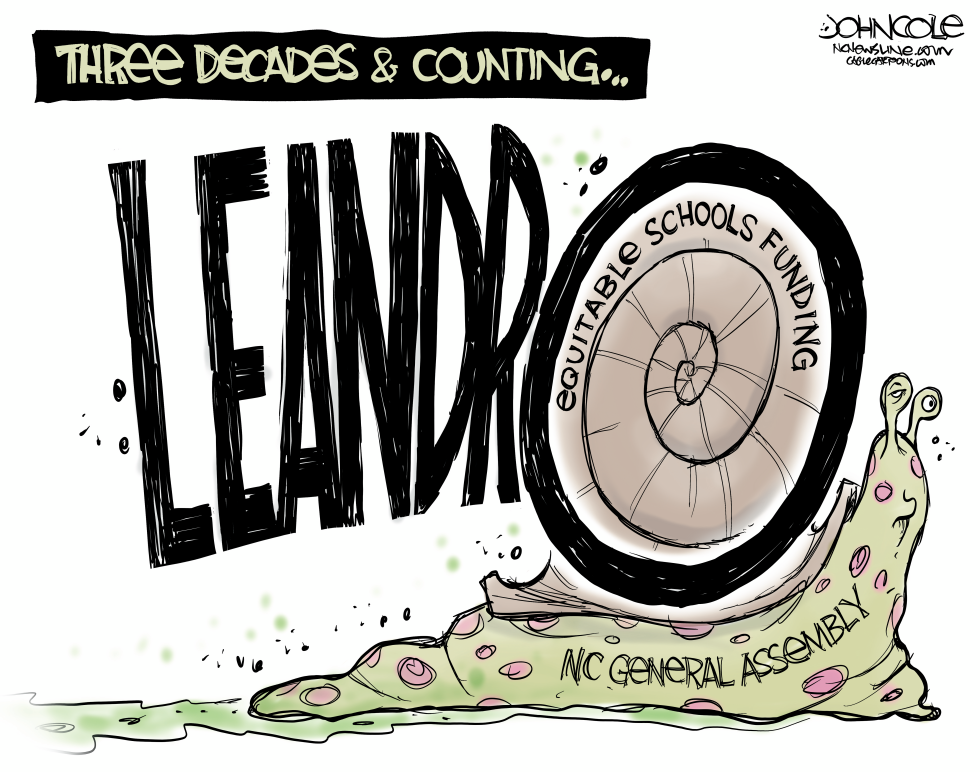 NC Leandro school funding moving at snail's pace