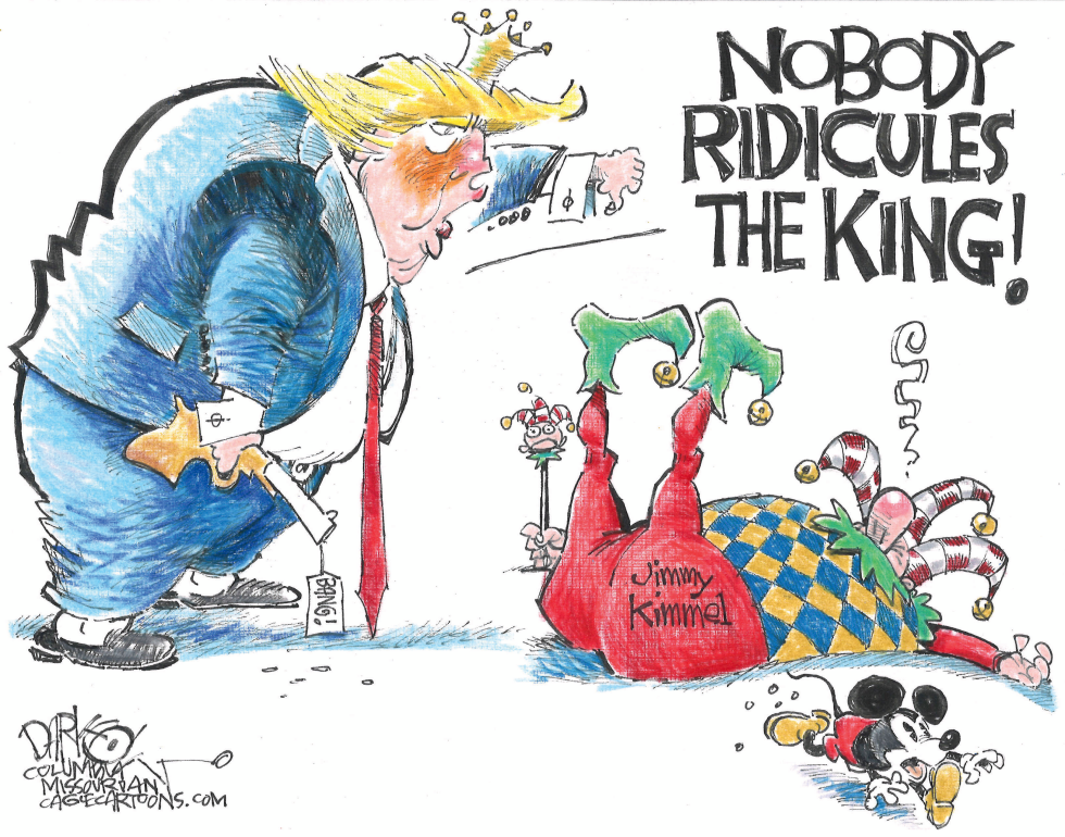 Nobody ridicules the king