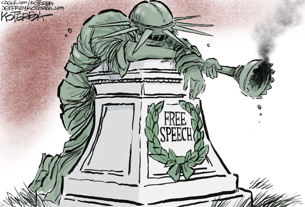 Mourning the loss of Free Speech
