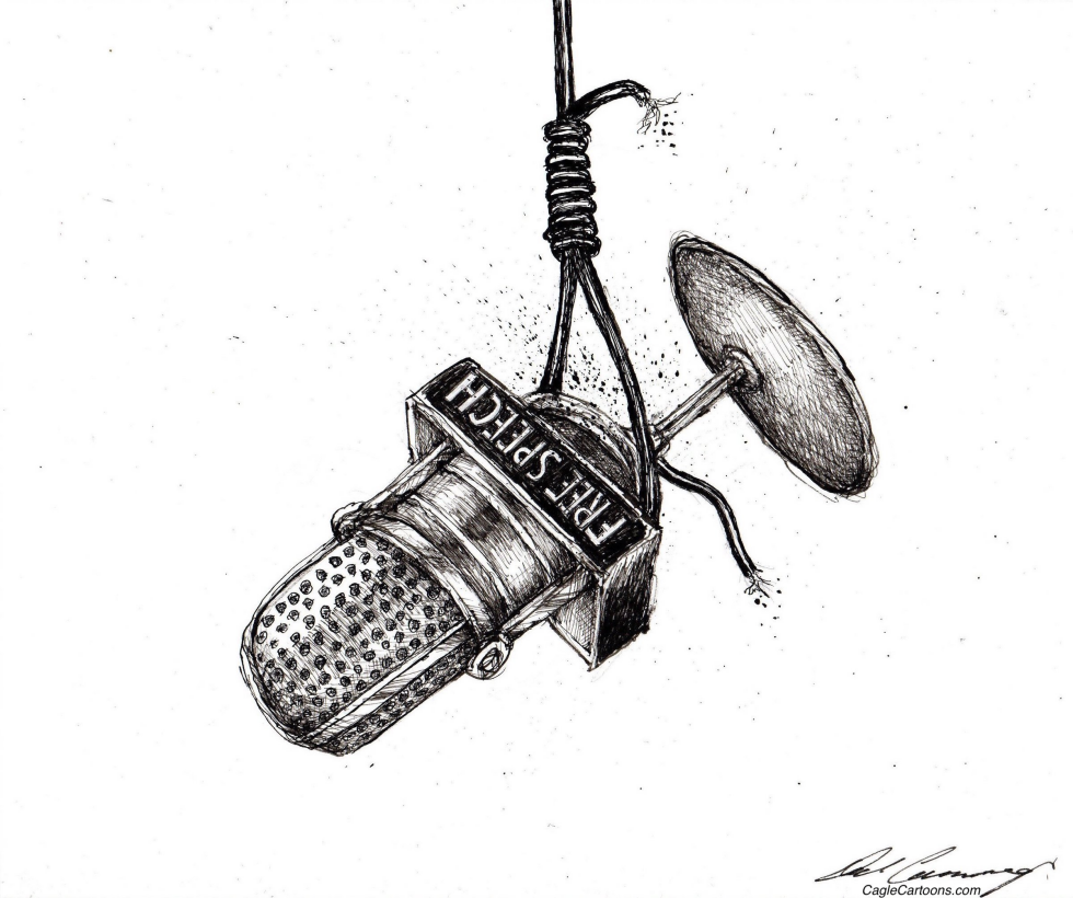 Microphone Hanged By It's Cord