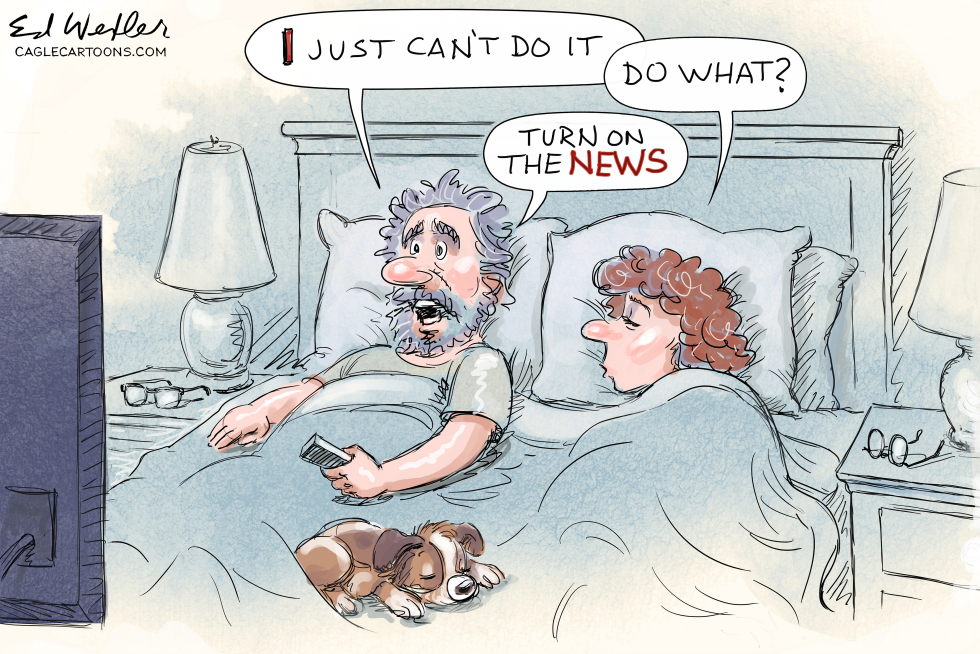 I Just Can’t Turn On The News