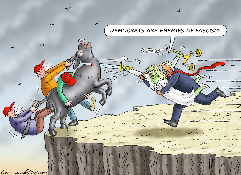 DEMOCRATS ARE ENEMIES OF FASCISM