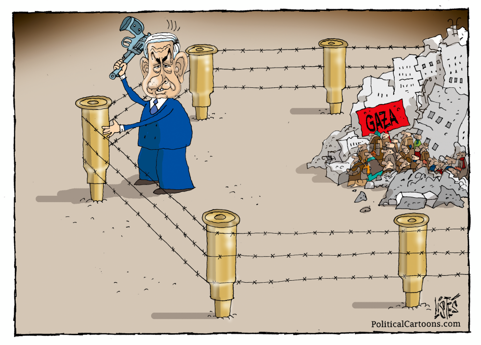 NETANYAHU HAS A SOLUTION FOR GAZA