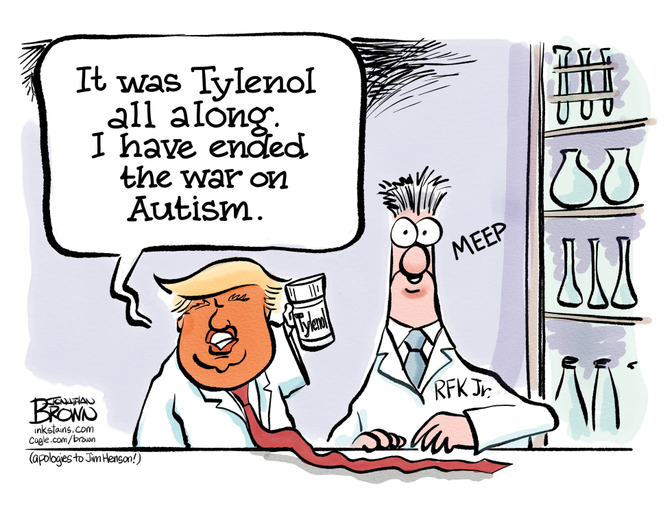 Trump and RFK Jr declare Tylenol to cause Autism