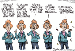 FREE SPEECH by Joe Heller