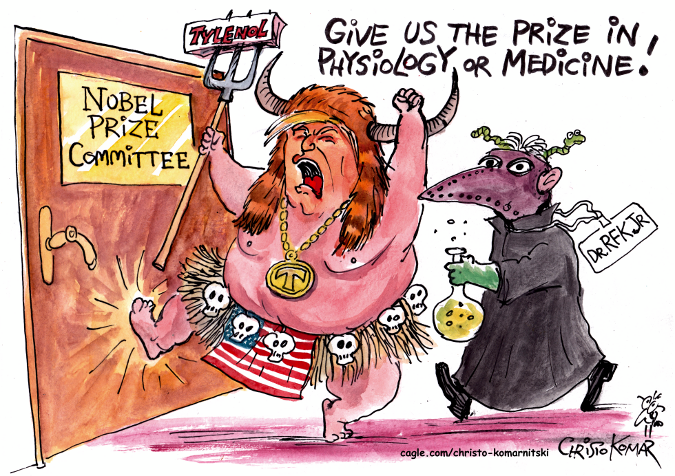 Trump wins Nobel in Medicine
