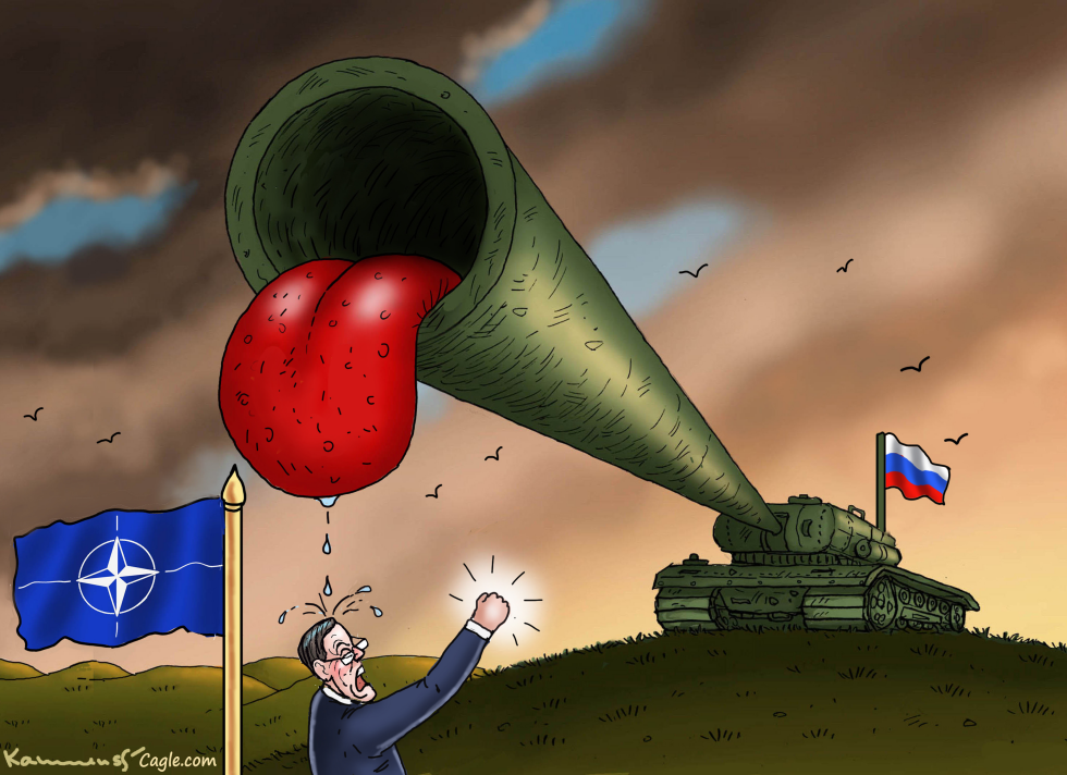 MARK RUTTE THREATENS PUTIN