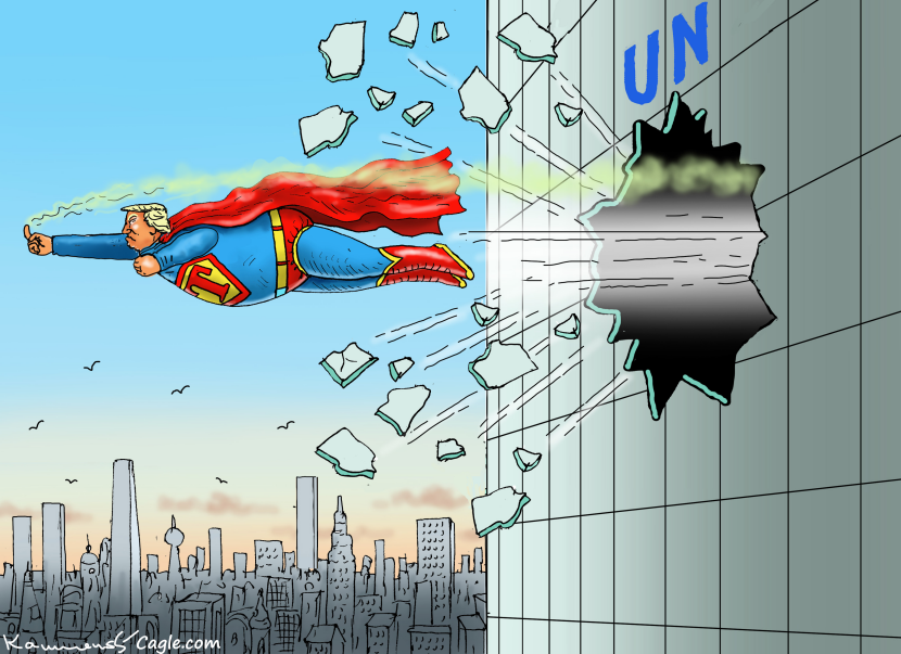 TRUMP AT THE UN