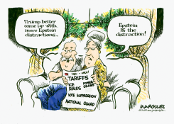 EPSTEIN SCANDAL DISTRACTIONS by Jimmy Margulies