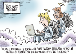 THE ESCALATORS by Joe Heller