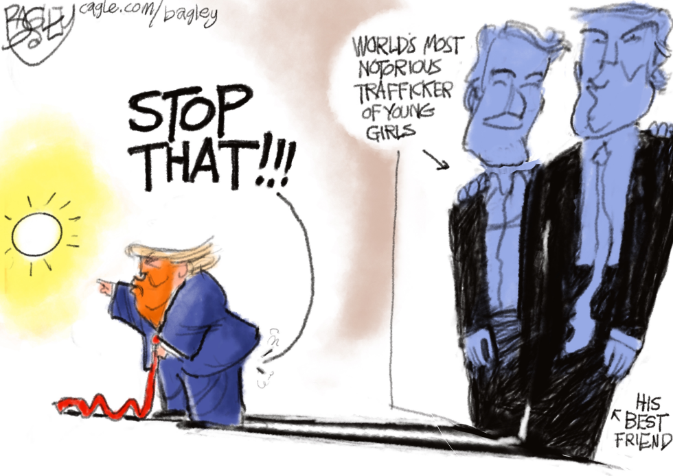 Trump Epstein BFFs