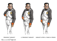 NICOLAS SARKOZY by Marian Kamensky
