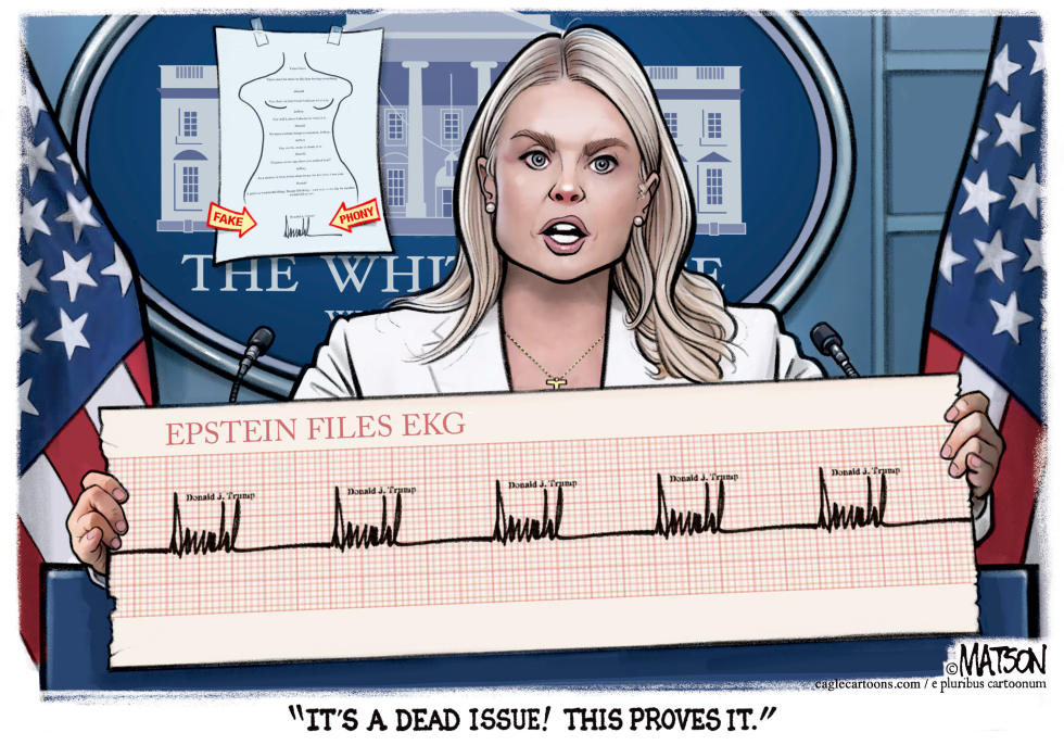 Trump Signature Epstein Files EKG