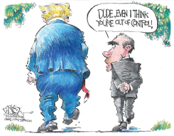 NIXON THINKS YOU'RE OUT OF CONTROL by John Darkow