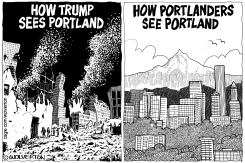 PORTLAND WAR RAVAGED OR CHARMING by Monte Wolverton