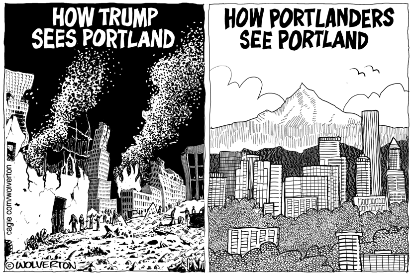 PORTLAND - WAR RAVAGED OR CHARMING