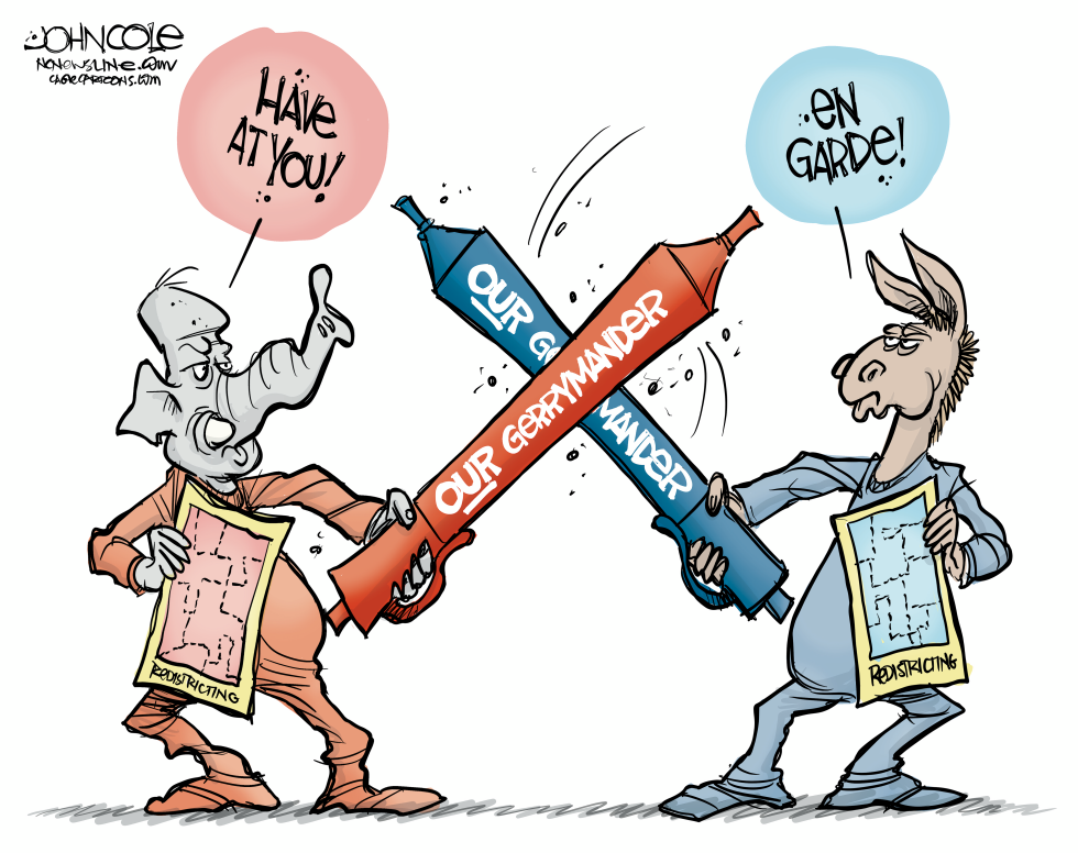 Dems and GOP gerrymandering duel