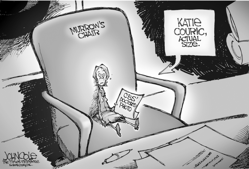 Katie Couric -- actual size