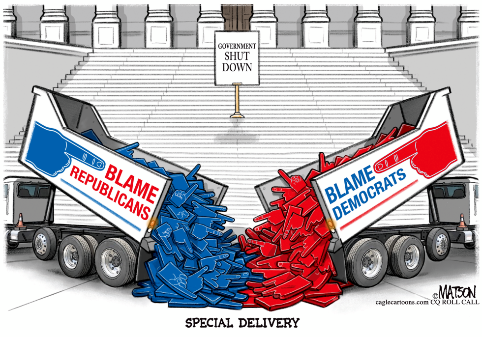 Blame Finger Pointers Delivered To Congress