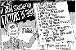 STRATEGY FOR IRAQ VICTORY by Monte Wolverton