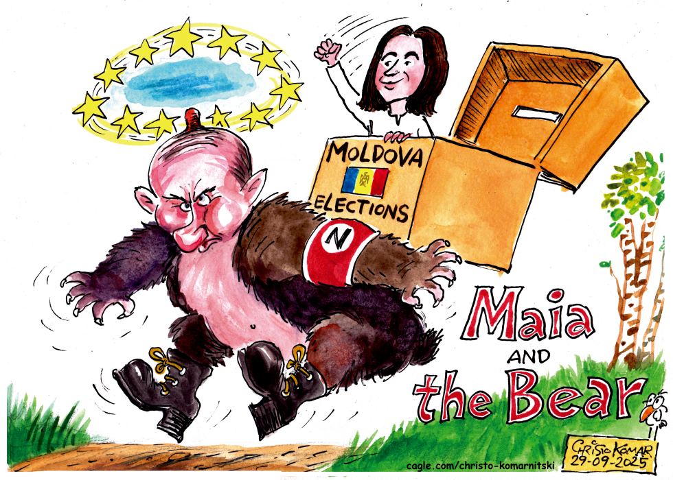 Putin the Bear and the ballot in Moldova
