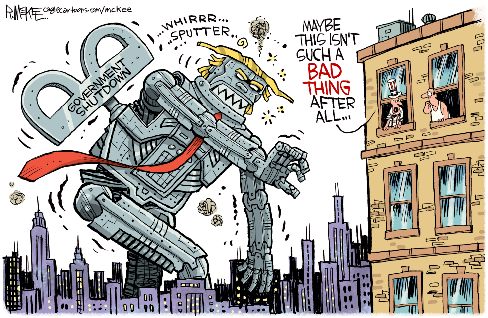 Government Shutdown Not Such A Bad Thing