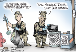 NATIONAL GUARD by Joe Heller