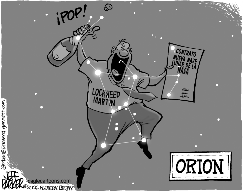El Fabricante de la Nave Lunar Orion