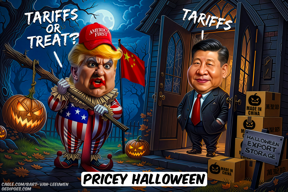 Trump and Xi Face Off Over Tariffs on Halloween Imports