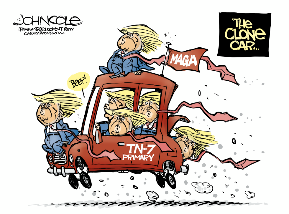 TN GOP primary clone car