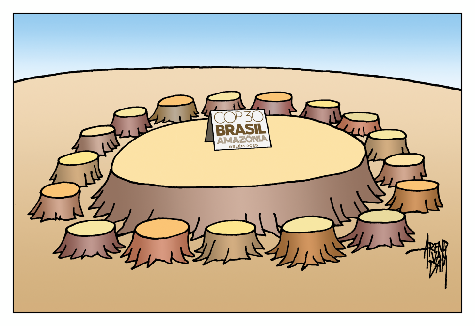 climate conference in rain forest