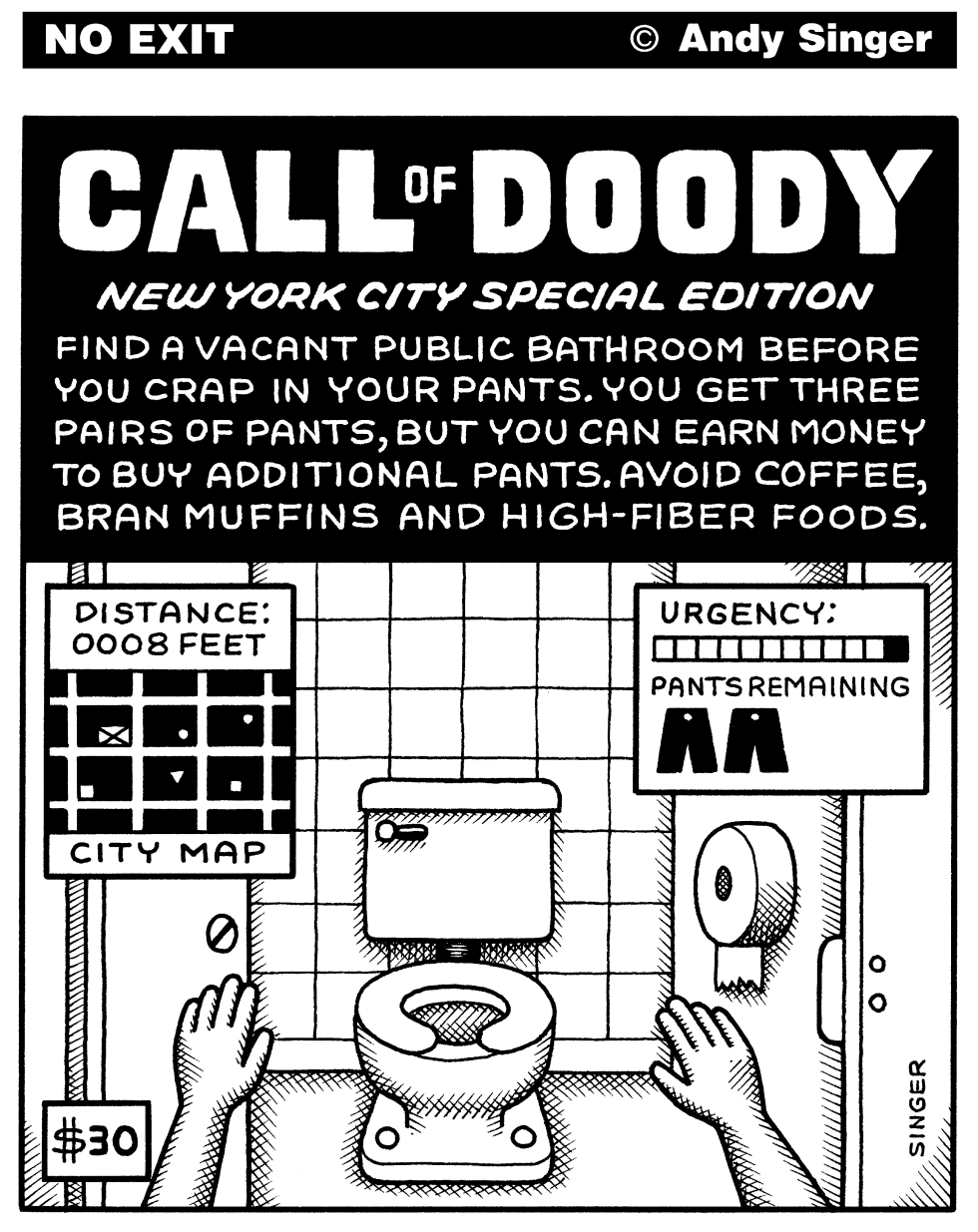 Call of Doody Video Game